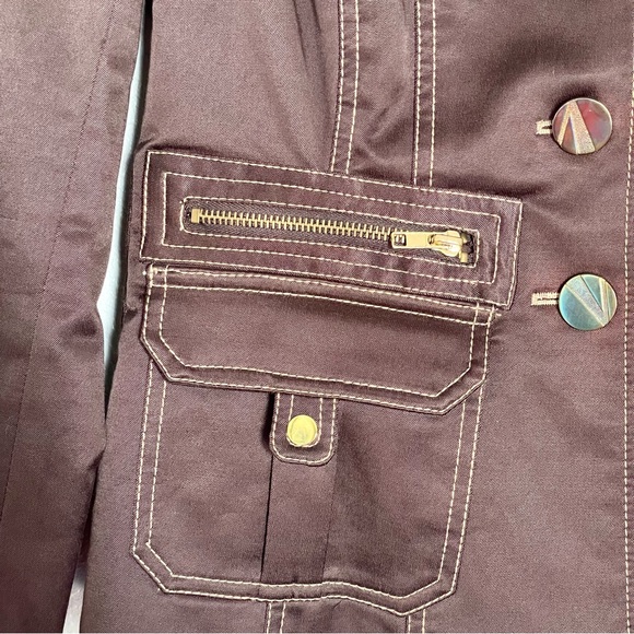 Cache - Brown Blazer - Size S - Like New - Picture 9 of 12